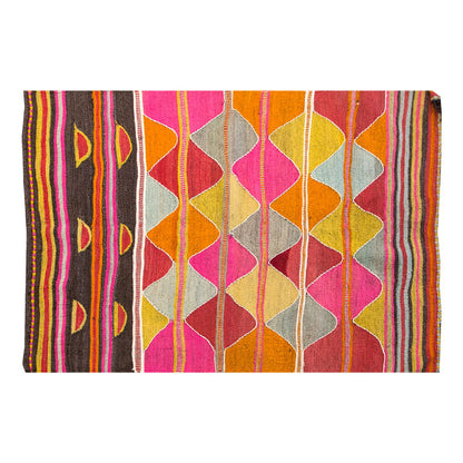 Vintage Taurus Rug, 2.9 x 4.3 ft, 86 x 130 cm