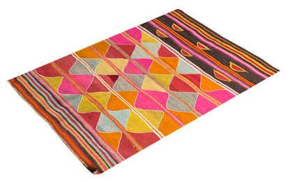 Vintage Taurus Rug, 2.9 x 4.3 ft, 86 x 130 cm