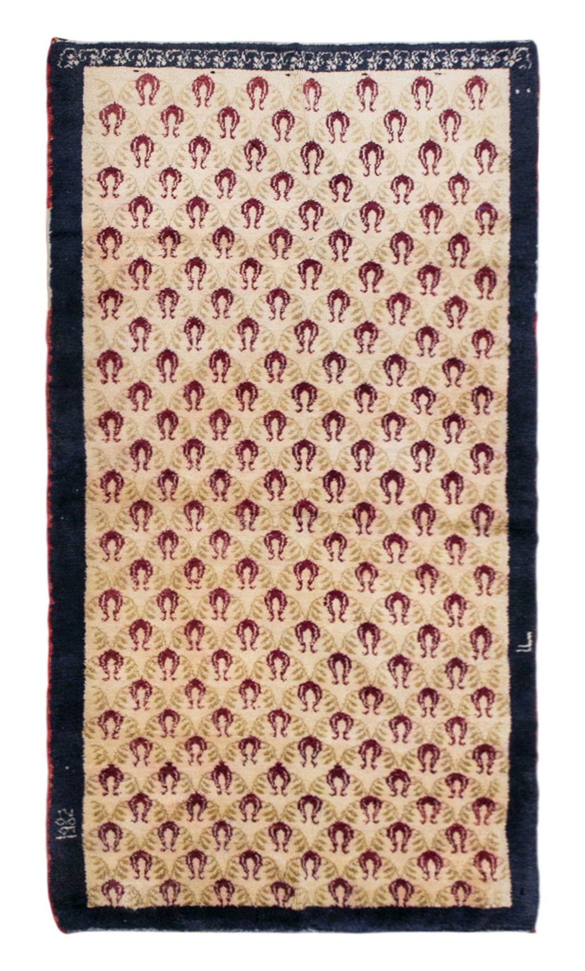 Vintage Tulu Rug – 4'1" x 8'6" (125 x 260 cm)