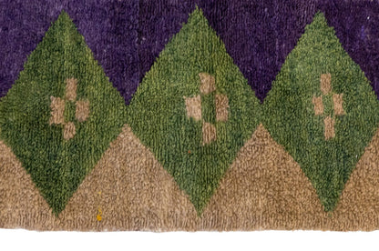 Vintage Tulu Rug, 3.28 × 4.53 ft / 100 x 138 cm