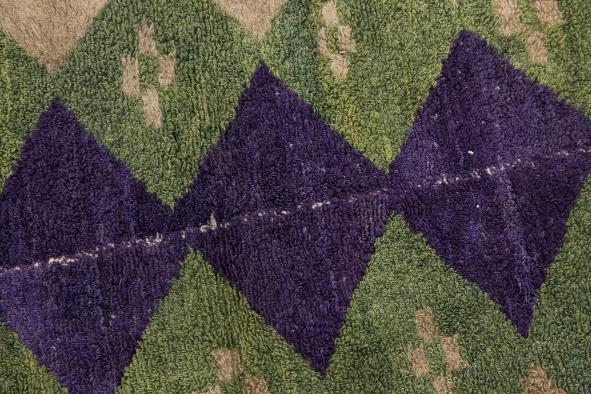 Vintage Tulu Rug, 3.28 × 4.53 ft / 100 x 138 cm