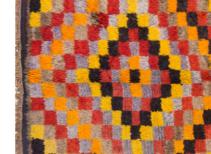 Vintage Tulu Rug, 3.90 × 7.35 ft / 119 x 224 cm