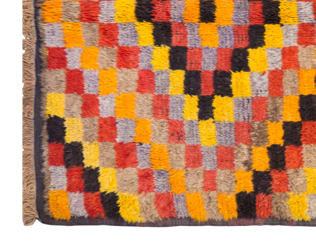 Vintage Tulu Rug, 3.90 × 7.35 ft / 119 x 224 cm
