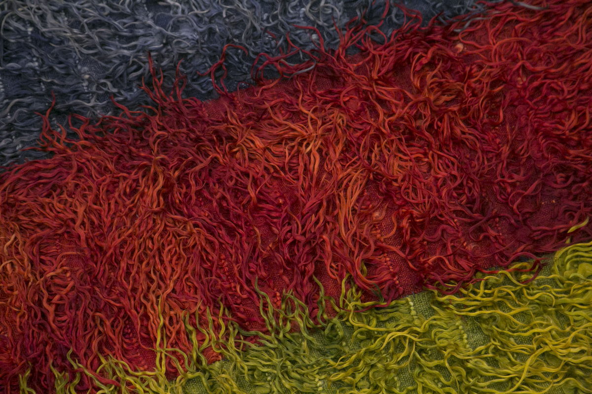 Vintage Tulu Rug, 4'5 x 5 feet / 134 x 150 cm