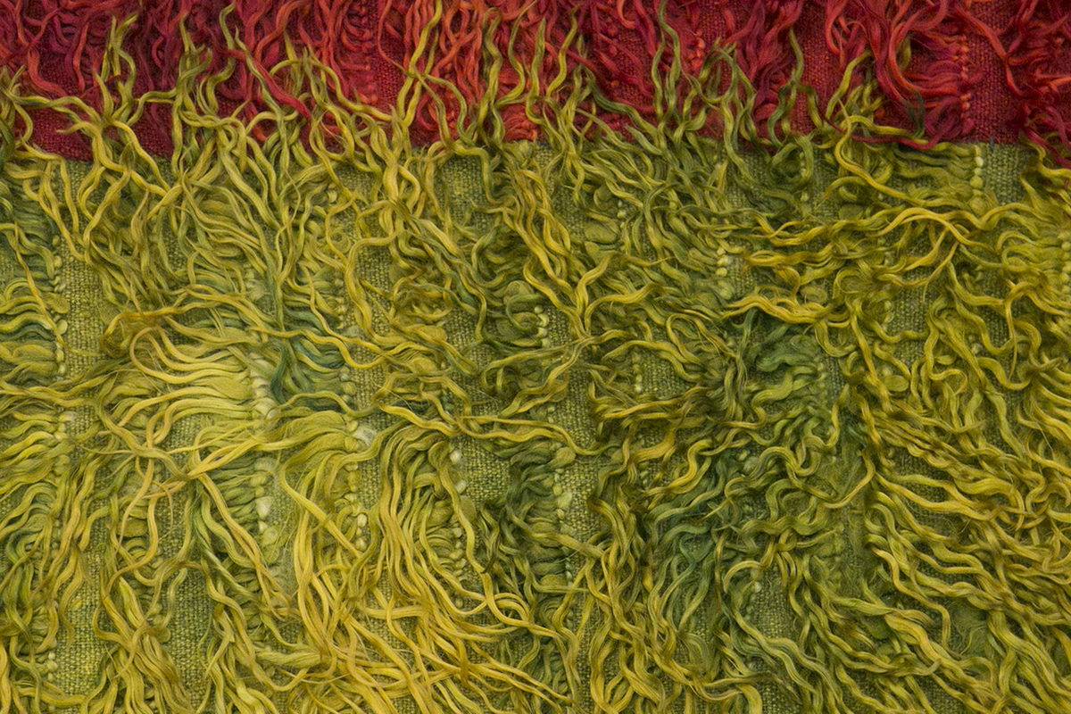 Vintage Tulu Rug, 4'5 x 5 feet / 134 x 150 cm