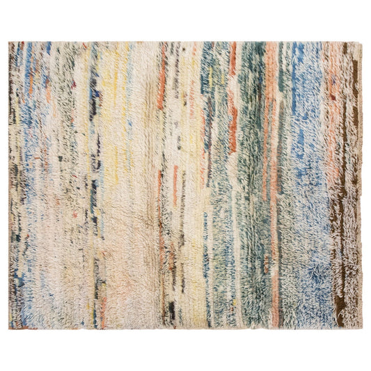 Vintage Tulu Rug, 4.66 × 6.30 ft / 142 x 192 cm