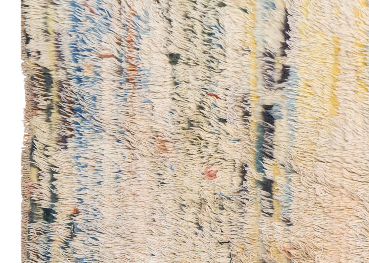 Vintage Tulu Rug, 4.66 × 6.30 ft / 142 x 192 cm