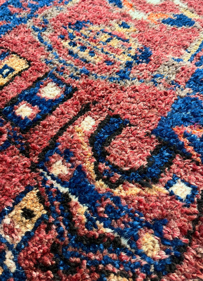 Vintage Tulu Rug, 75x110 cm / 2.6x3.7 feet