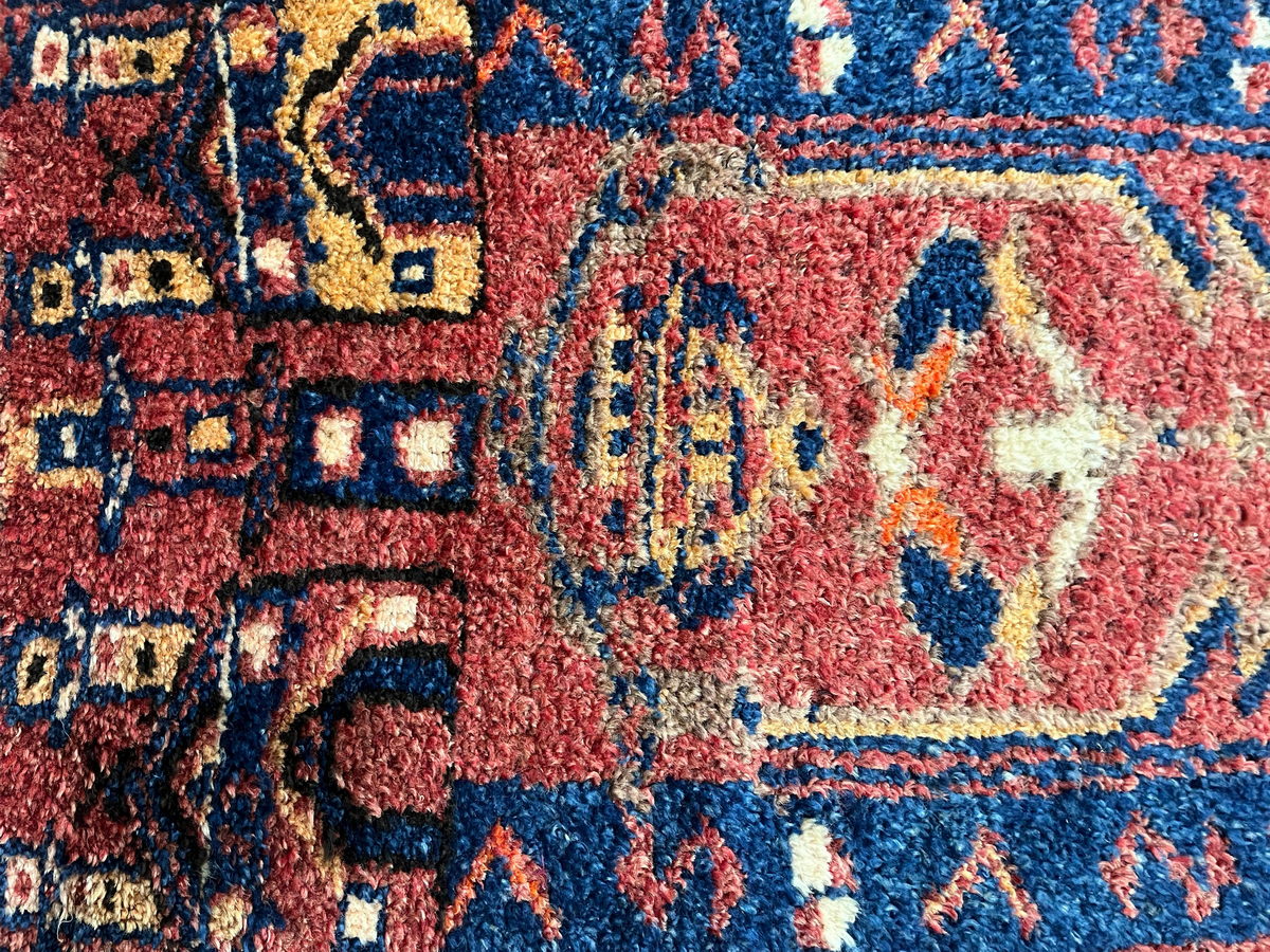 Vintage Tulu Rug, 75x110 cm / 2.6x3.7 feet
