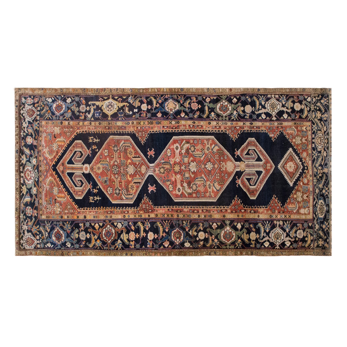 Vintage Turkish  Rug 215 x 410 cm (7.1 x 13.5 ft)