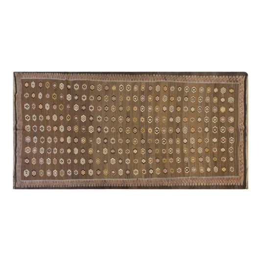Vintage Turkish Kars Kilim – 150 x 320 cm (4.9 x 10.5 ft)