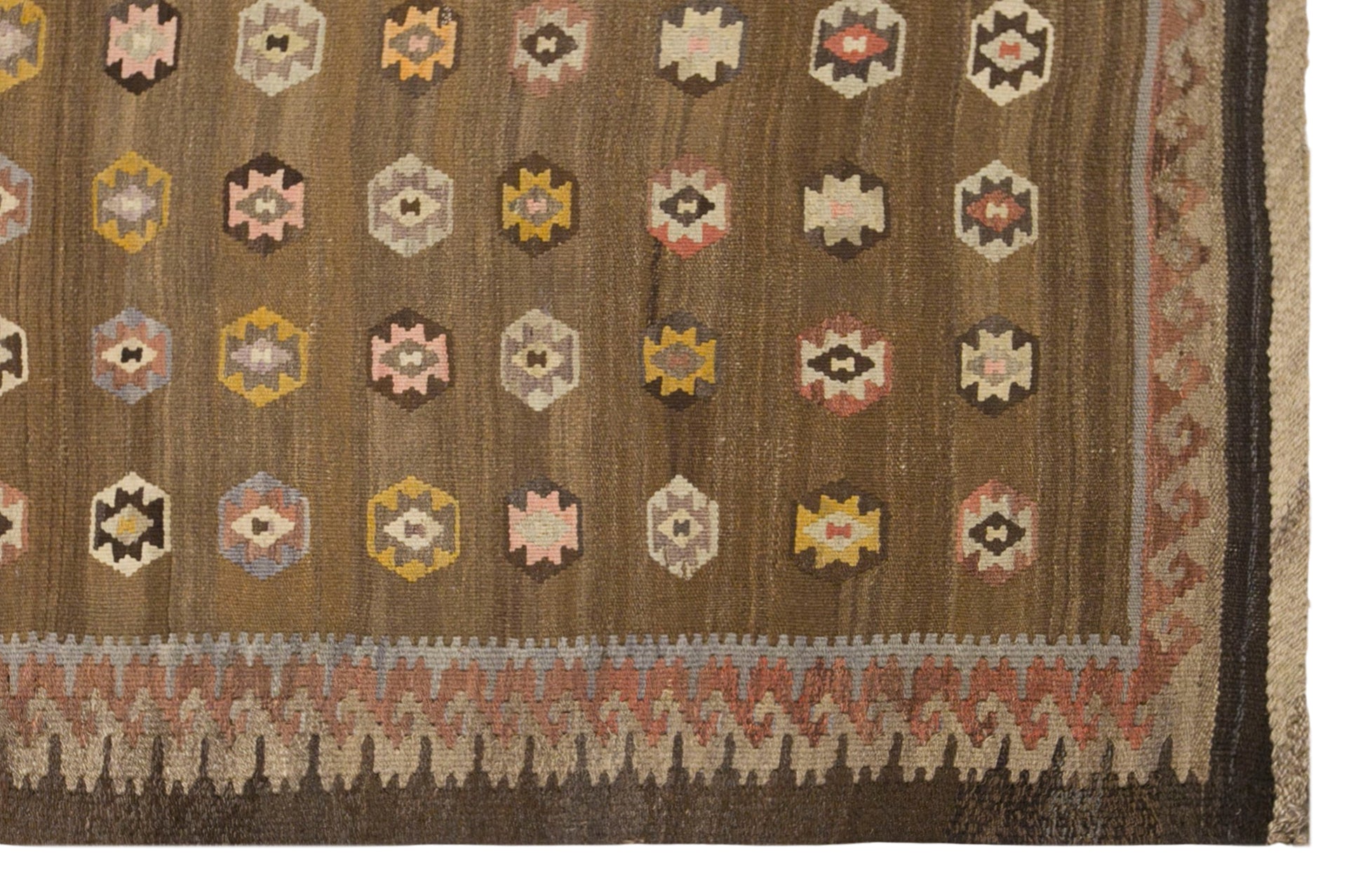 Vintage Turkish Kars Kilim – 150 x 320 cm (4.9 x 10.5 ft)