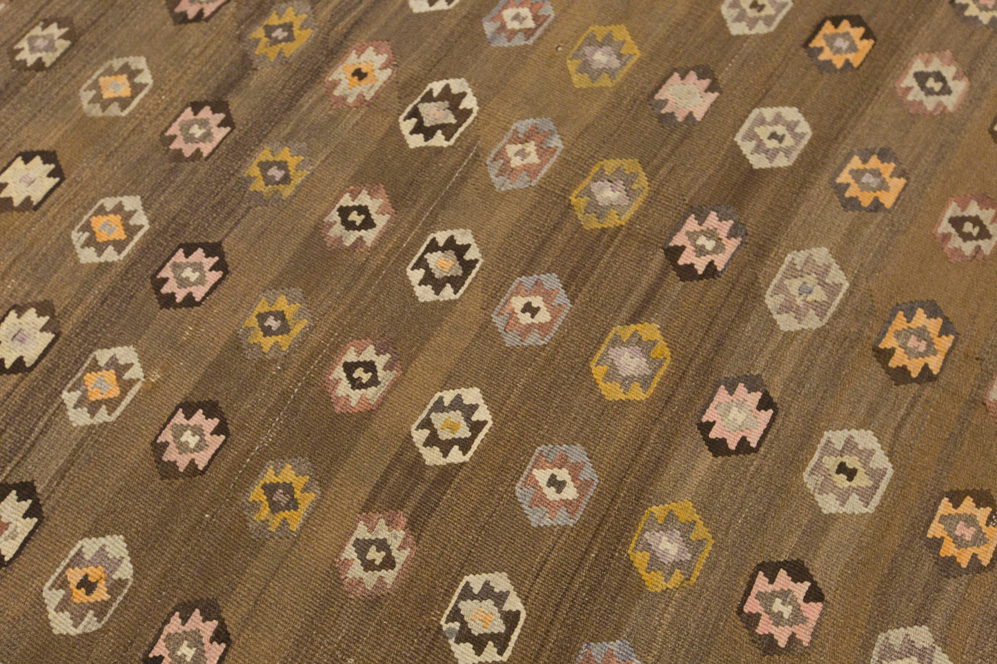Vintage Turkish Kars Kilim – 150 x 320 cm (4.9 x 10.5 ft)