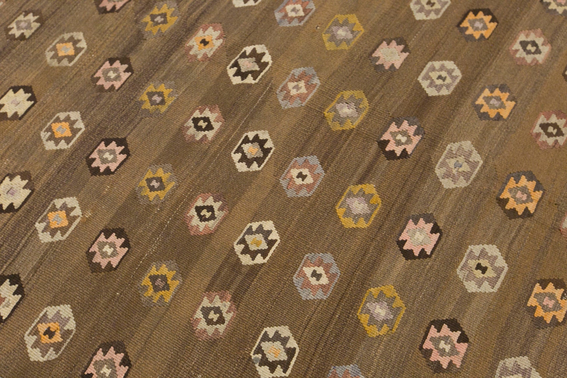 Vintage Turkish Kars Kilim – 150 x 320 cm (4.9 x 10.5 ft)