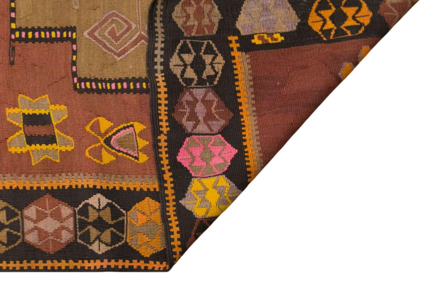 Vintage Turkish Kars Kilim – 150 x 410 cm / 4.9 x 13.5 ft