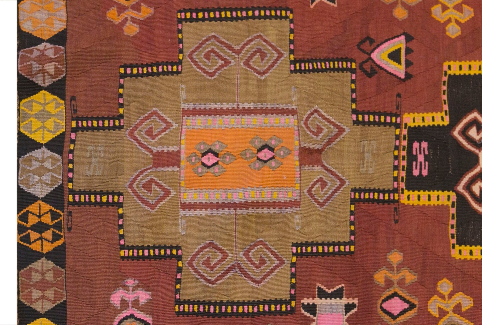 Vintage Turkish Kars Kilim – 150 x 410 cm / 4.9 x 13.5 ft