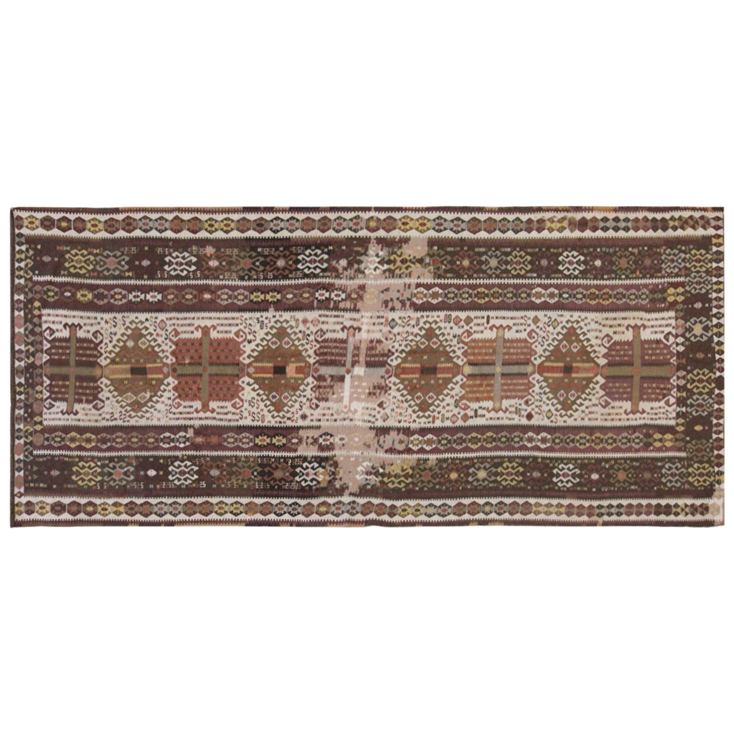 Vintage Turkish Kars Kilim – 152 x 345 cm / 5 x 11.3 ft