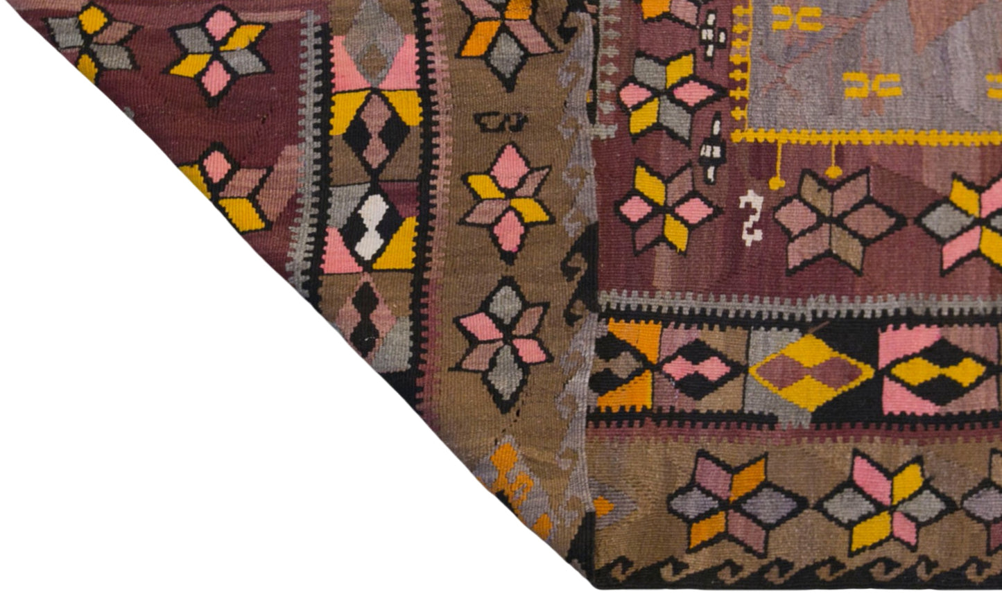 Vintage Turkish Kars Kilim – 162 x 450 cm / 5.3 x 14.8 ft