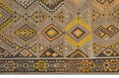 Vintage Turkish Kars Kilim – 170 x 350 cm (5.6 x 11.5 ft)