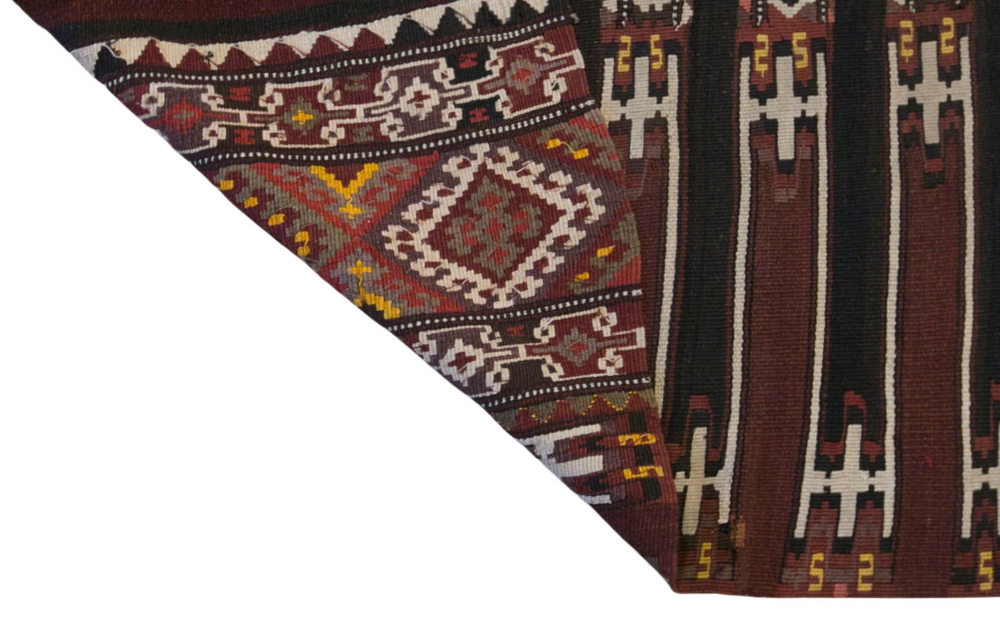 Vintage Turkish Kars Kilim – 172 x 430 cm / 5.6 x 14.1 ft