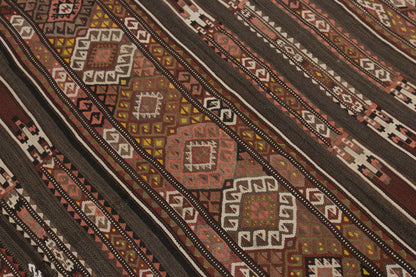 Vintage Turkish Kars Kilim – 172 x 430 cm / 5.6 x 14.1 ft