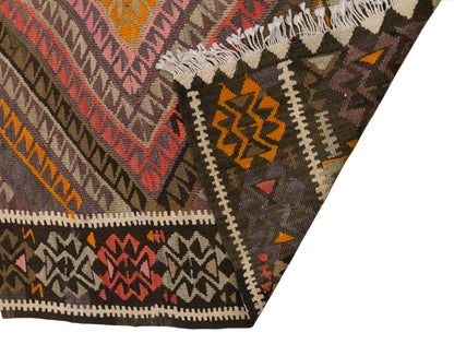 Vintage Turkish Kars Kilim – 173 x 350 cm / 5.7 x 11.5 ft