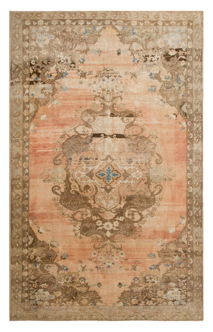 Vintage Turkish Kars Rug 215x340 cm (7.1x11.2 ft)