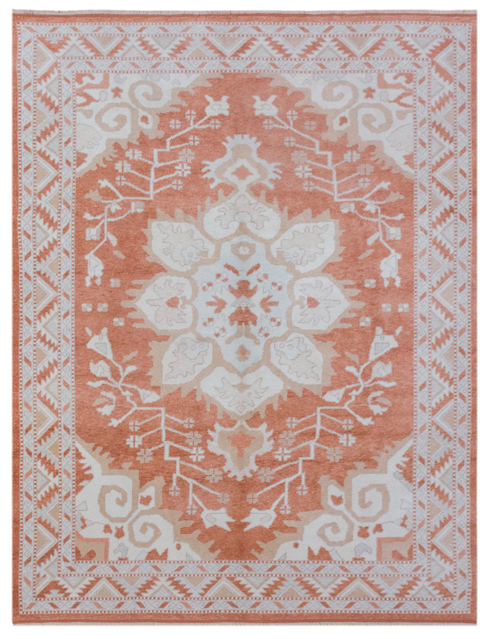 Vintage Turkish Kars Rug 240 x 330 cm | 7'10" x 10'10" ft