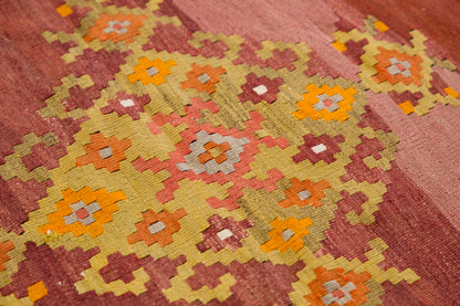 Vintage Turkish Kilim, 107 x 147 cm = 3.6 x 4.9 ft