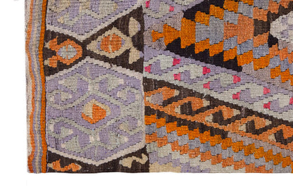 Vintage Turkish Kilim, 2.5 x 4 ft Rug, 75 x 124 cm