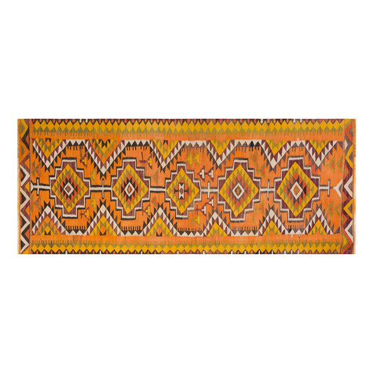 Vintage turkish kilim, 2.6 x 8.8 cm, 77 x 265 cm