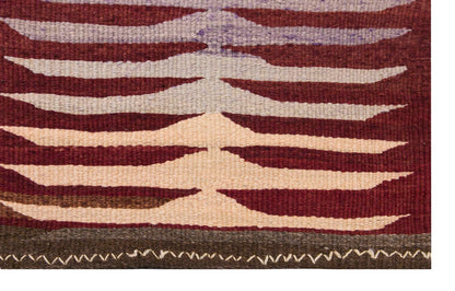Vintage Turkish Kilim, 2.8 x 3 ft Rug, 82 x 92 cm