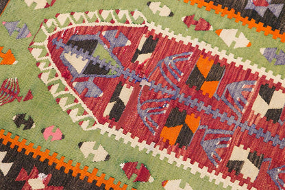 Vintage Turkish Kilim, 2.9 x 4.7 ft Rug, 85 x 140 cm
