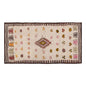 Vintage Turkish Kilim, 3.3 x 5.2 ft Rug, 101 x 160 cm
