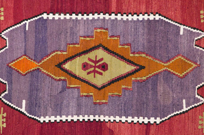 Vintage Turkish Kilim, 3 x 4 ft Rug, 92 x 122 cm