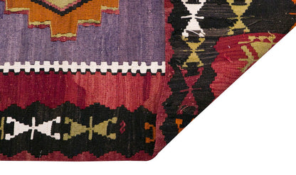 Vintage Turkish Kilim, 3 x 4 ft Rug, 92 x 122 cm