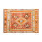 Vintage Turkish Kilim, 4.2 x 6.2 ft Rug, 128 x 189 cm