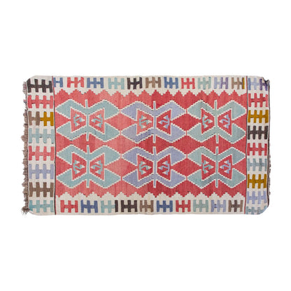 Vintage Turkish Kilim, 5.7 x 3.1 ft Rug, 172 x 95 cm