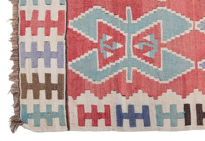Vintage Turkish Kilim, 5.7 x 3.1 ft Rug, 172 x 95 cm