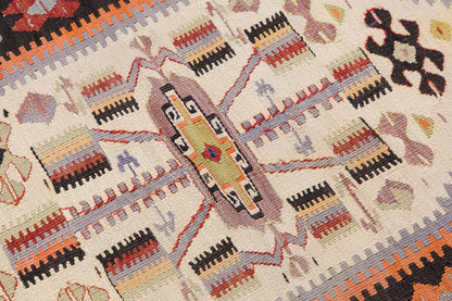 Vintage Turkish Kilim, 74 x 123 cm, 2.5 x 4 ft
