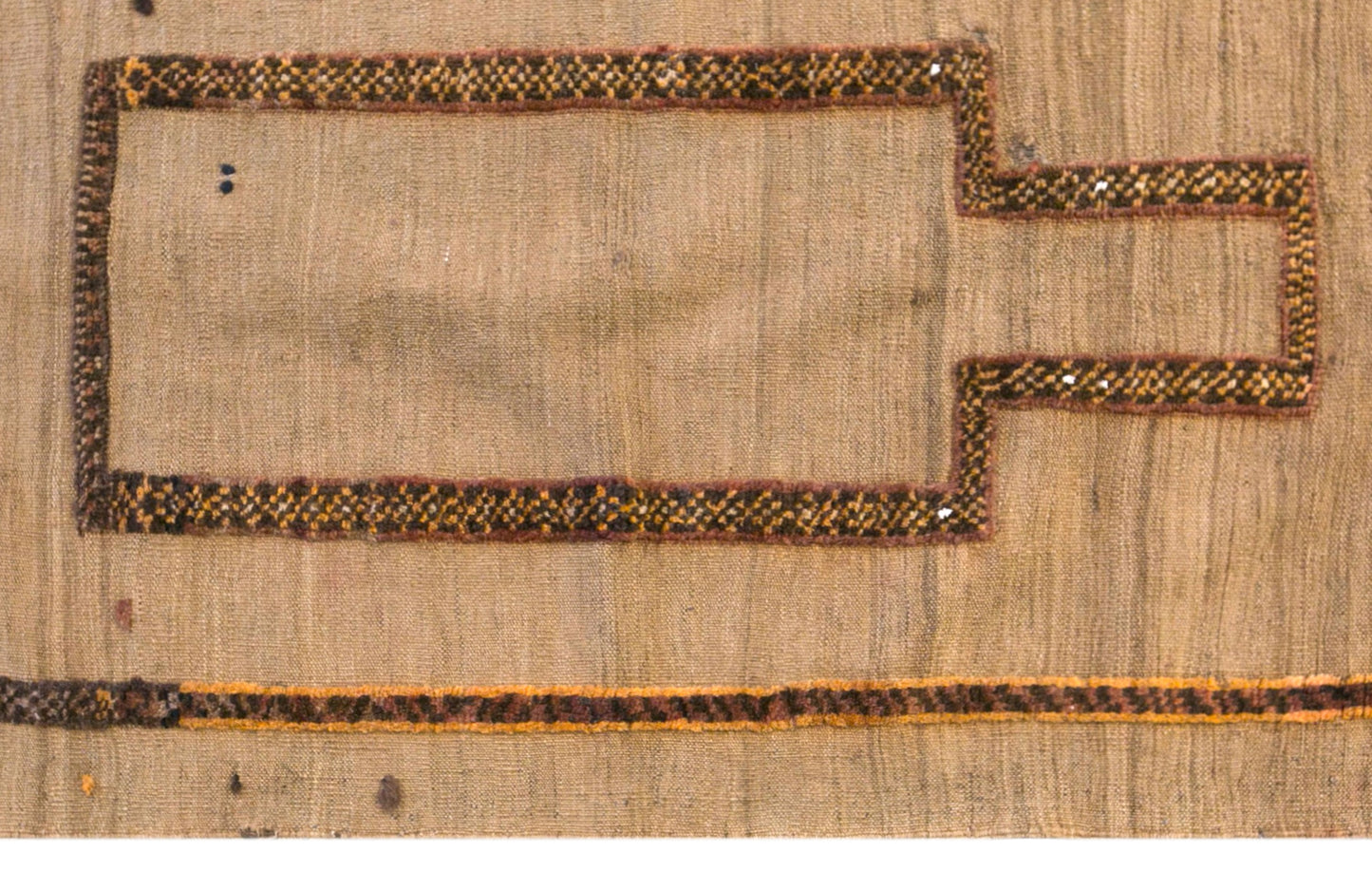 Vintage Turkish Kilim Rug, 2.3 x 4.2 ft, 71 x 127 cm, Handwoven Wool Kilim