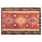Vintage Turkish Kilim Rug, 2.8 x 4.5 ft, 84 x 137 cm, Handwoven Wool Kilim