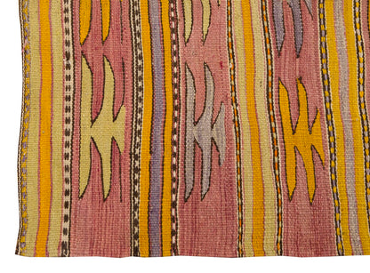 Vintage Turkish Kilim Rug, 3.01 x 5 ft, 92 x 138 cm