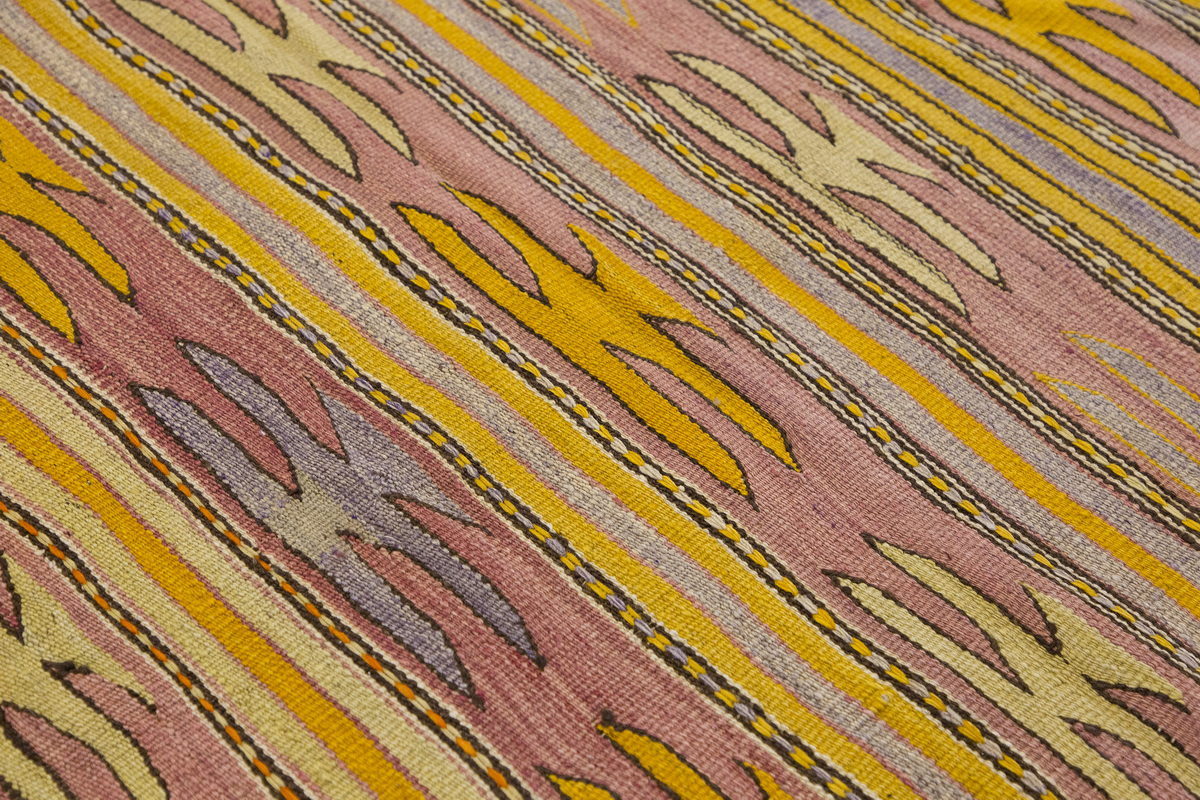 Vintage Turkish Kilim Rug, 3.01 x 5 ft, 92 x 138 cm