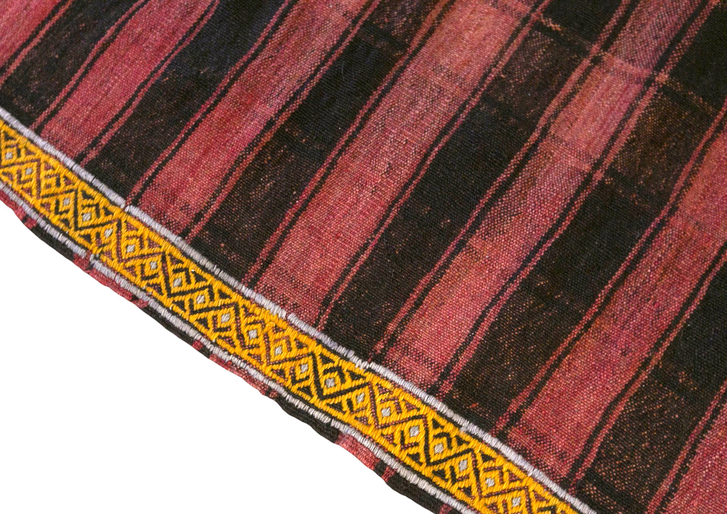Vintage Turkish Kilim Rug, 3.3 x 4.1 ft, 102 x 125 cm, Handwoven Wool Kilim
