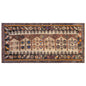 Vintage Turkish Kilim Runner Rug, 3.4 x 9.7 ft, 105 x 295 cm, Handwoven Wool Kilim