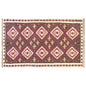 Vintage Turkish Kilim Rug, 3.6 x 7.5 ft, 111 x 230 cm, Handwoven Wool Kilim