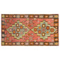 Vintage Turkish Kilim Rug, 3.9 x 8.2 ft, 120 x 250 cm, Handwoven Wool Kilim