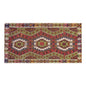 Vintage Turkish Kilim Rug, 4.8 x 10.5 ft, 147 x 320 cm, Handwoven Wool Kilim