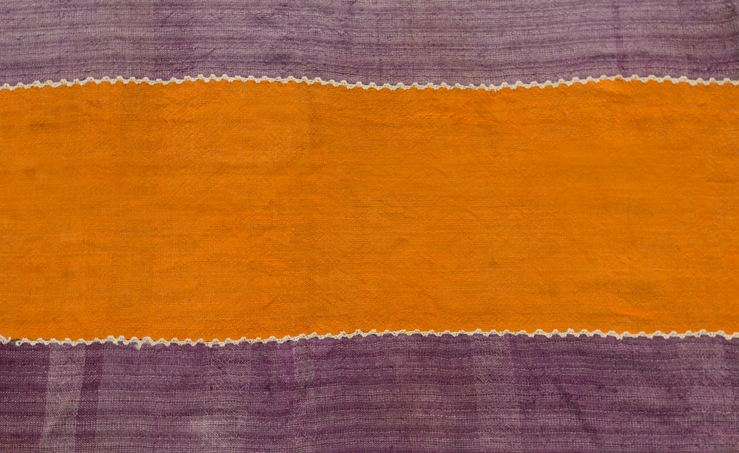 Vintage Turkish Kilim Rug, 4 x 8 ft, Handwoven Wool Striped Anatolian Rug